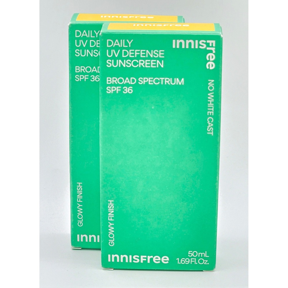 Innisfree Daily UV Defense Sunscreen SPF 36 50mL 2 Pack